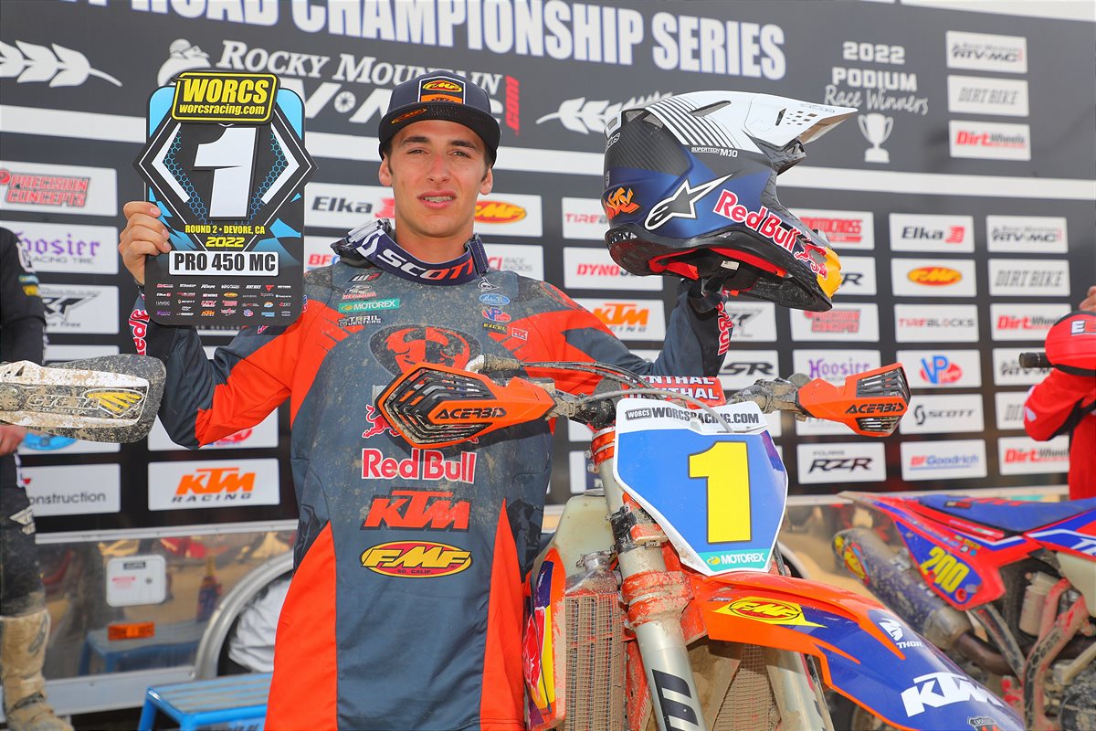 Dante Oliveira Podium WORCS RD 2