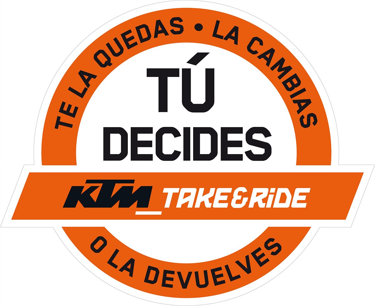 (L) KTM Take&Ride segell negre