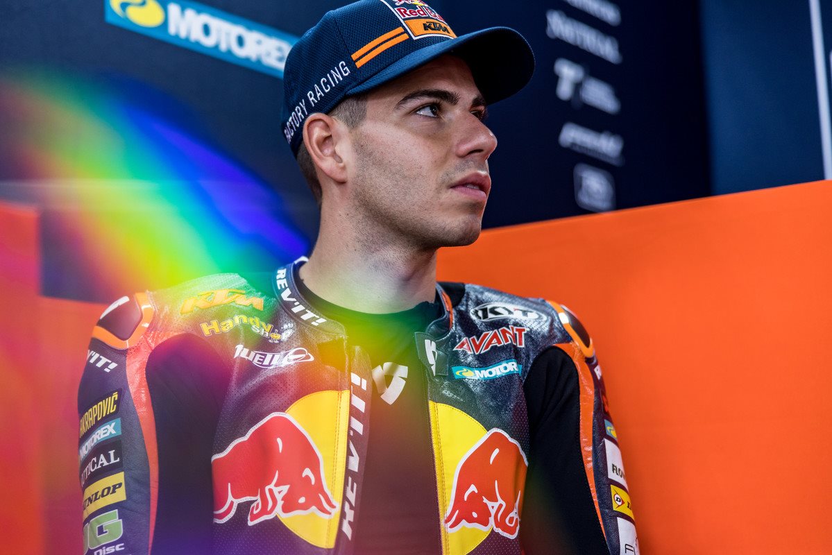 Augusto Fernandez Moto2 2022 Indonesia race