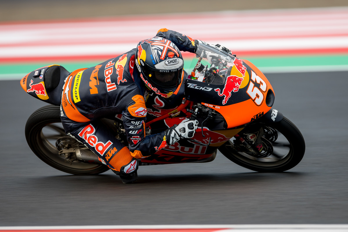 Deniz Öncü 2022 Moto3 Indonesia Race