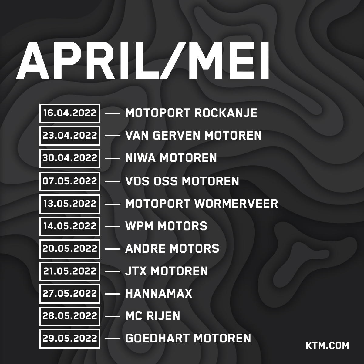 KTM Adventure Roadshow deel 1