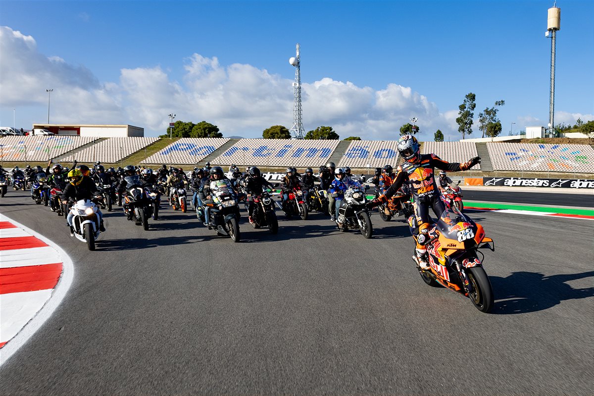 Miguel Oliveira 2022 Portimao Pre-Event Ride-out