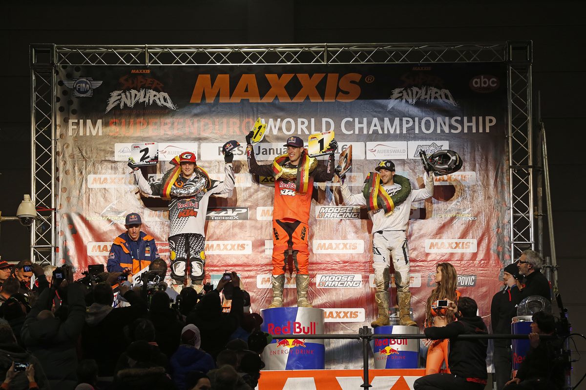 Jonny Walker & Cody Webb Podium Riesa 2016