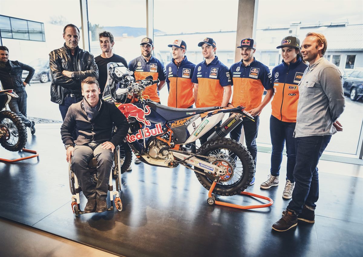 Red Bull KTM Rally Factory Racing Team KIKSA 2015