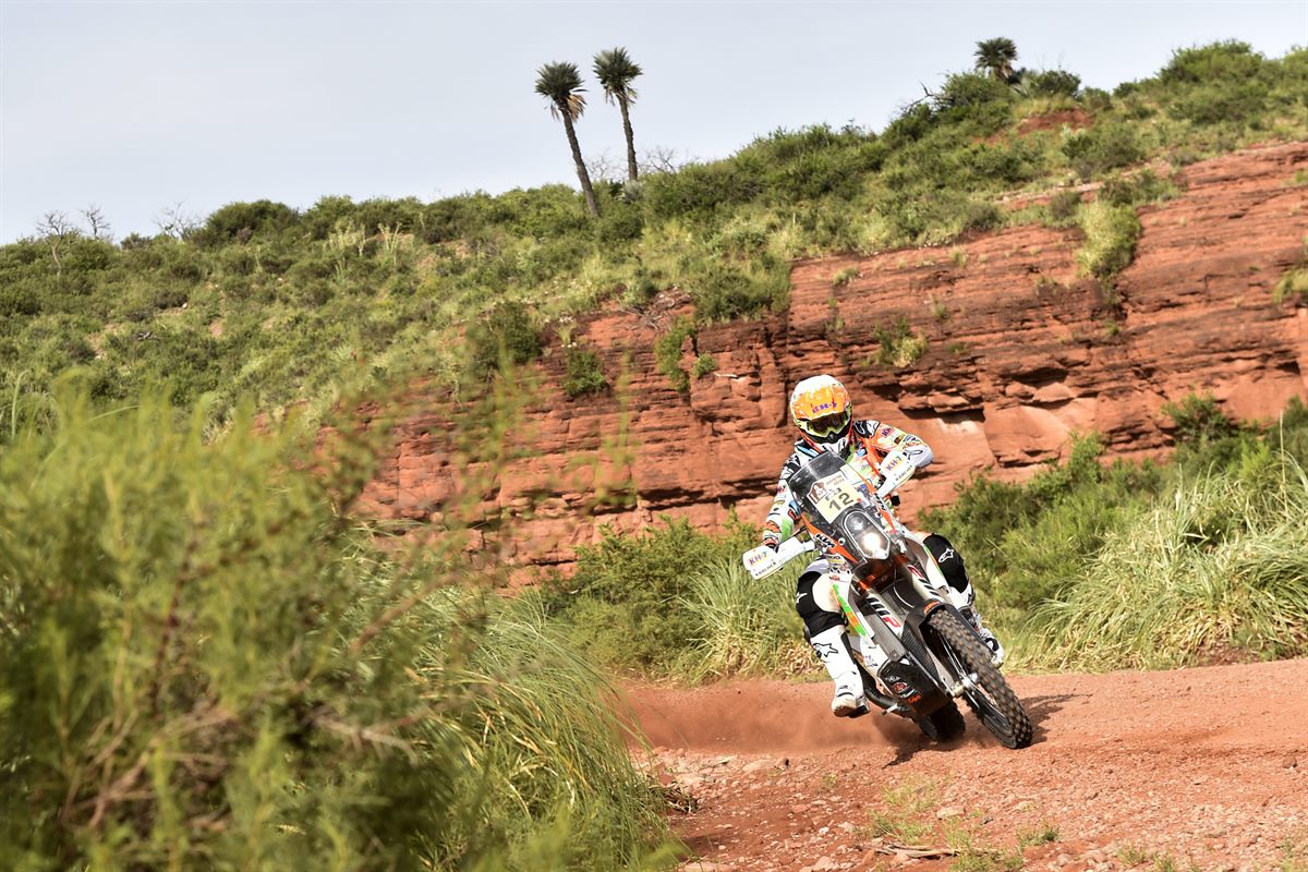 Laia Sanz KTM 450 RALLY Dakar 2016