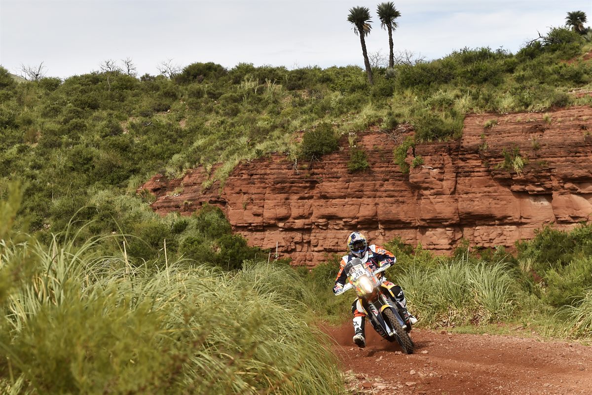 Antoine Meo KTM 450 RALLY Dakar 2015