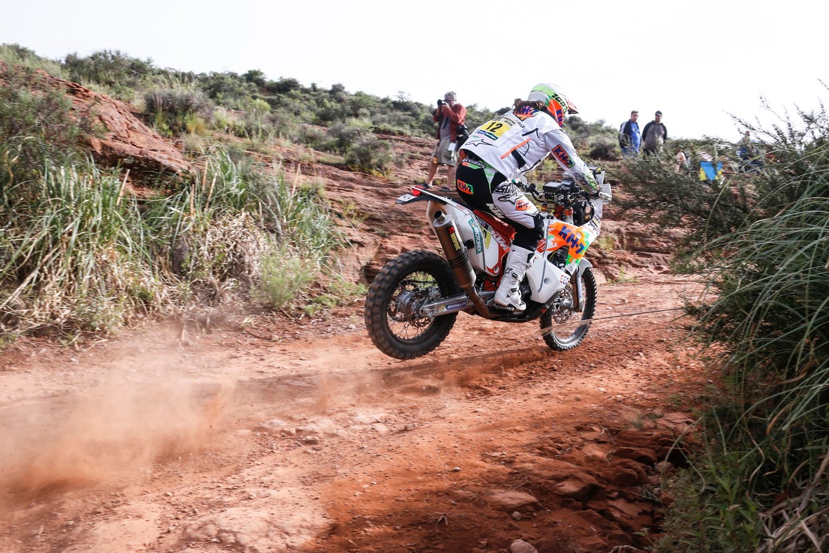 132521_Laia Sanz KTM 450 RALLY Dakar 2016