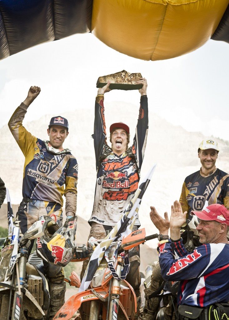 Jonny Walker Podium Erzbergrodeo 2015