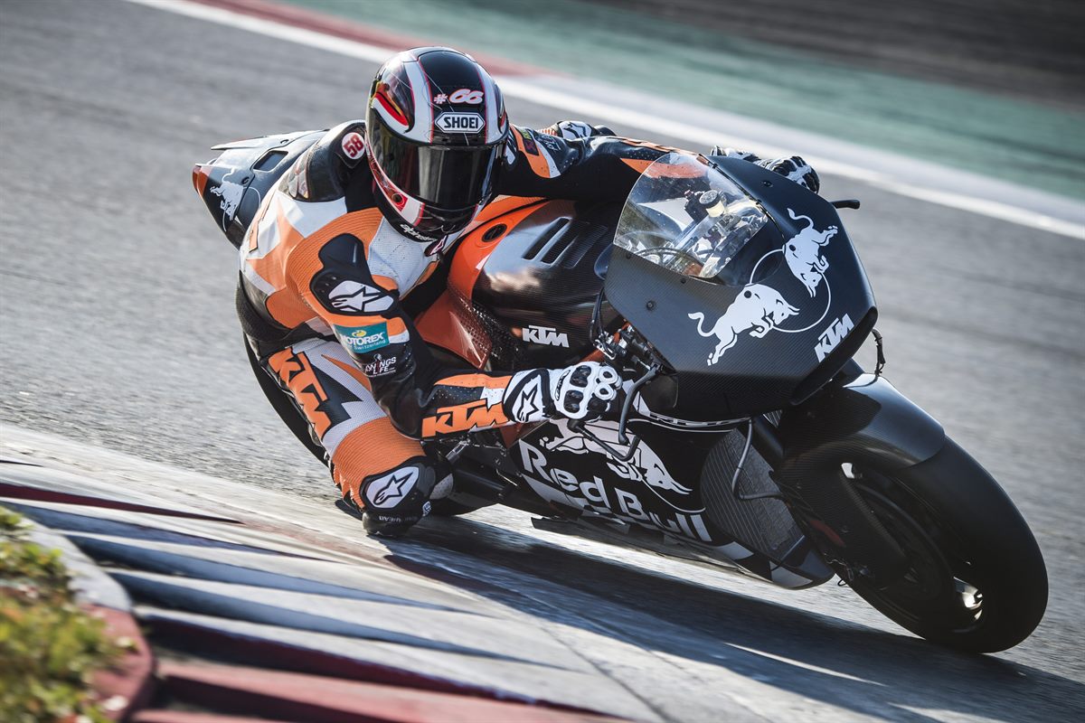 Successful roll-out for the KTM RC16 MotoGP bike