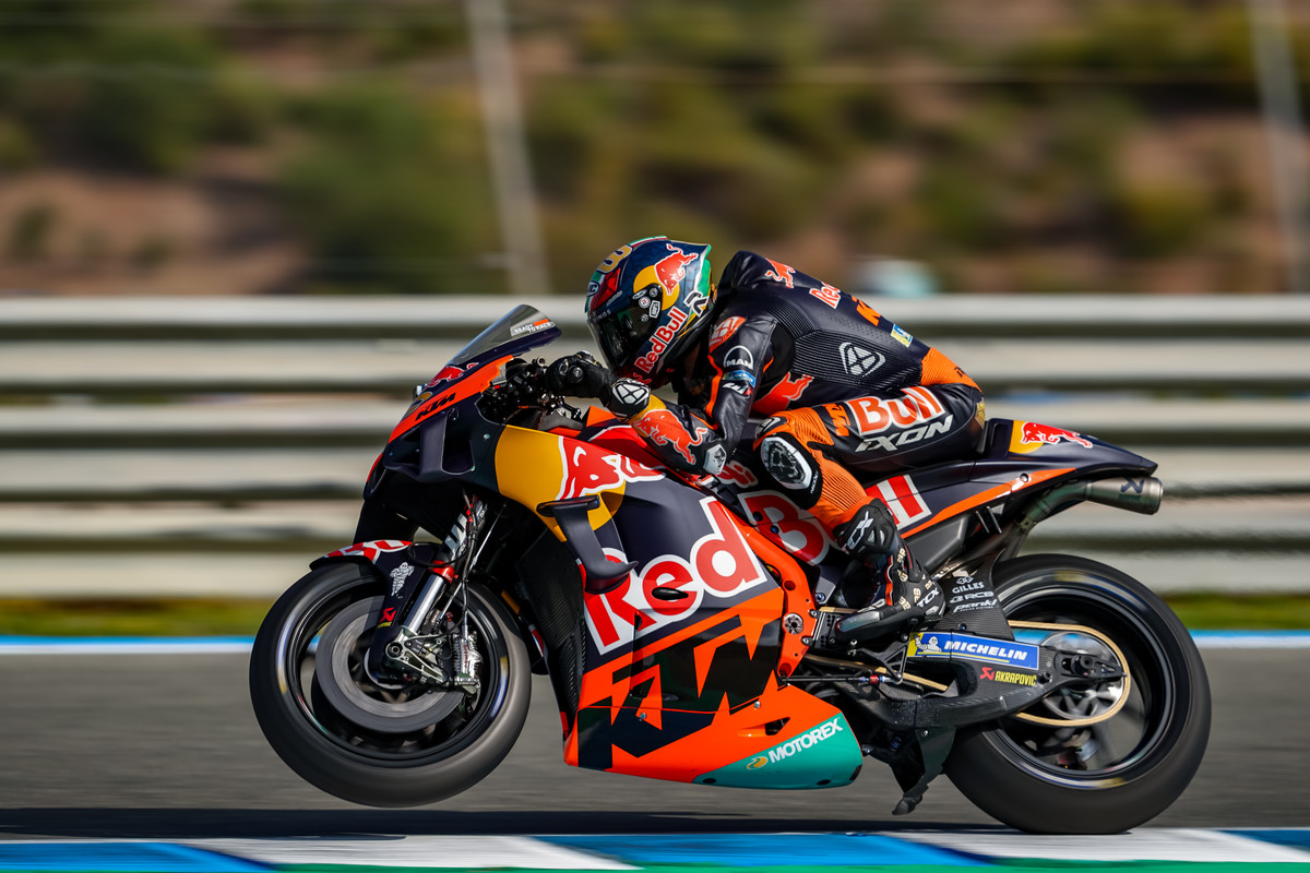 Brad Binder KTM MotoGP 2022 Jerez test