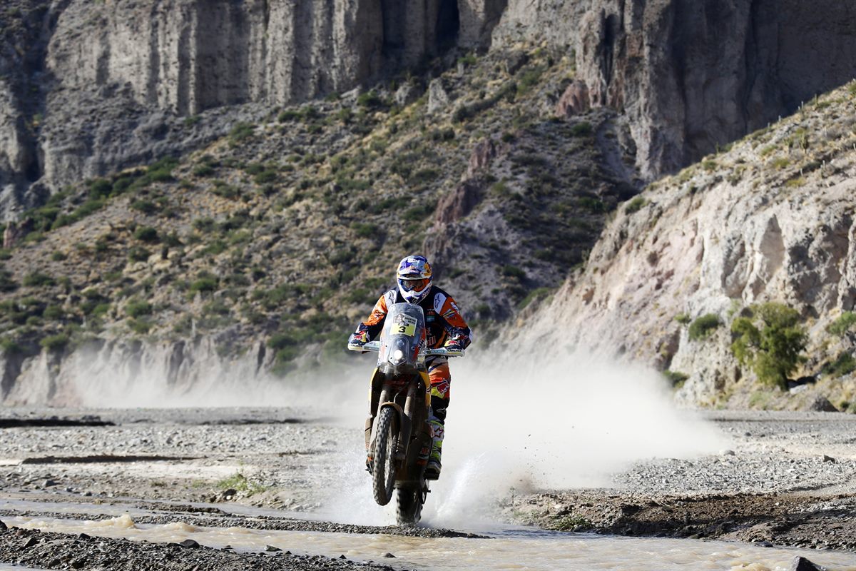 Toby Price KTM 450 RALLY Dakar 2016