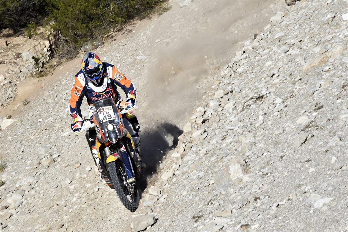 Antoine Meo gana su segunda etapa en la Rally Dakar 2016 