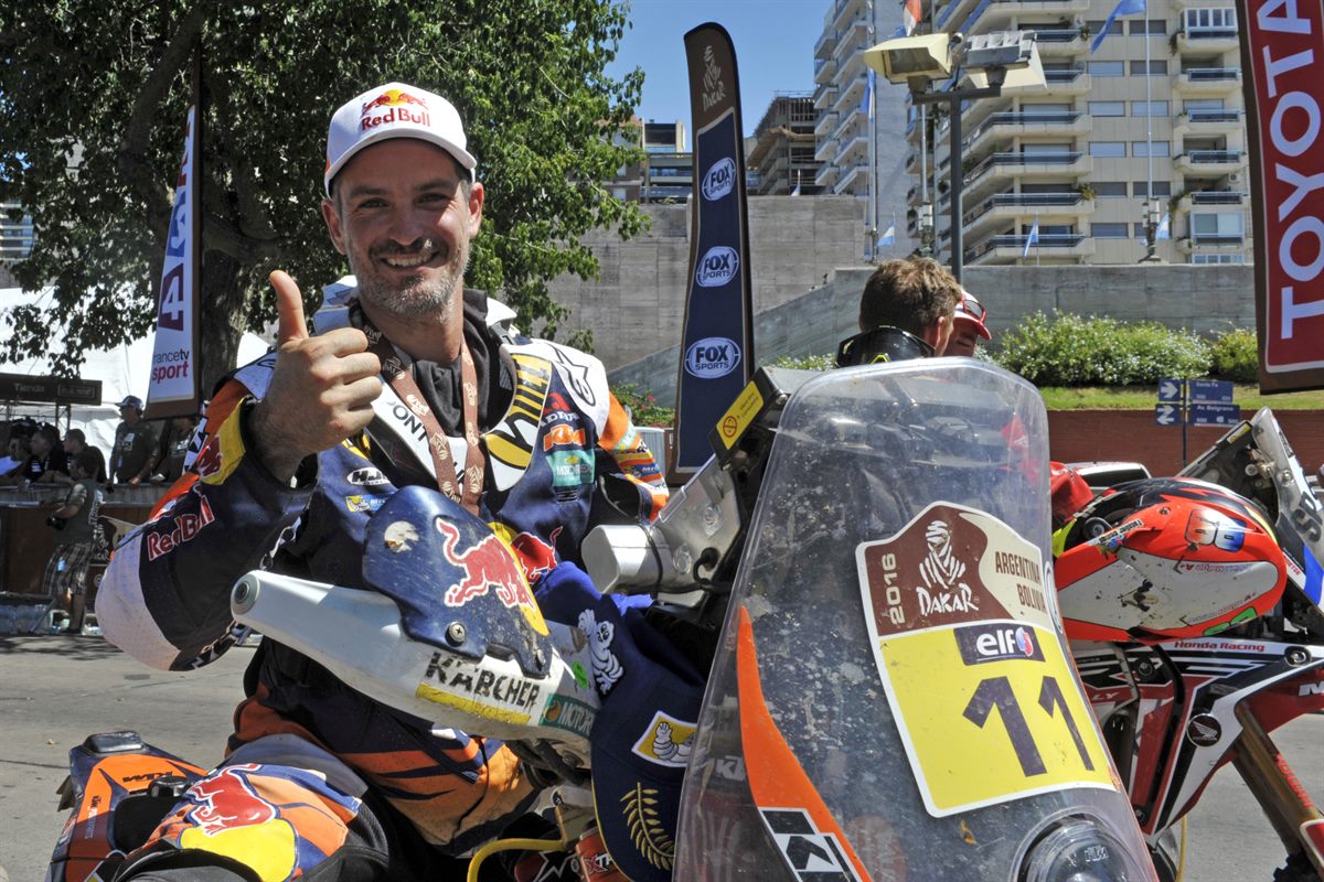 Jordi Vialdoms KTM 450 RALLY Podium Dakar 2016