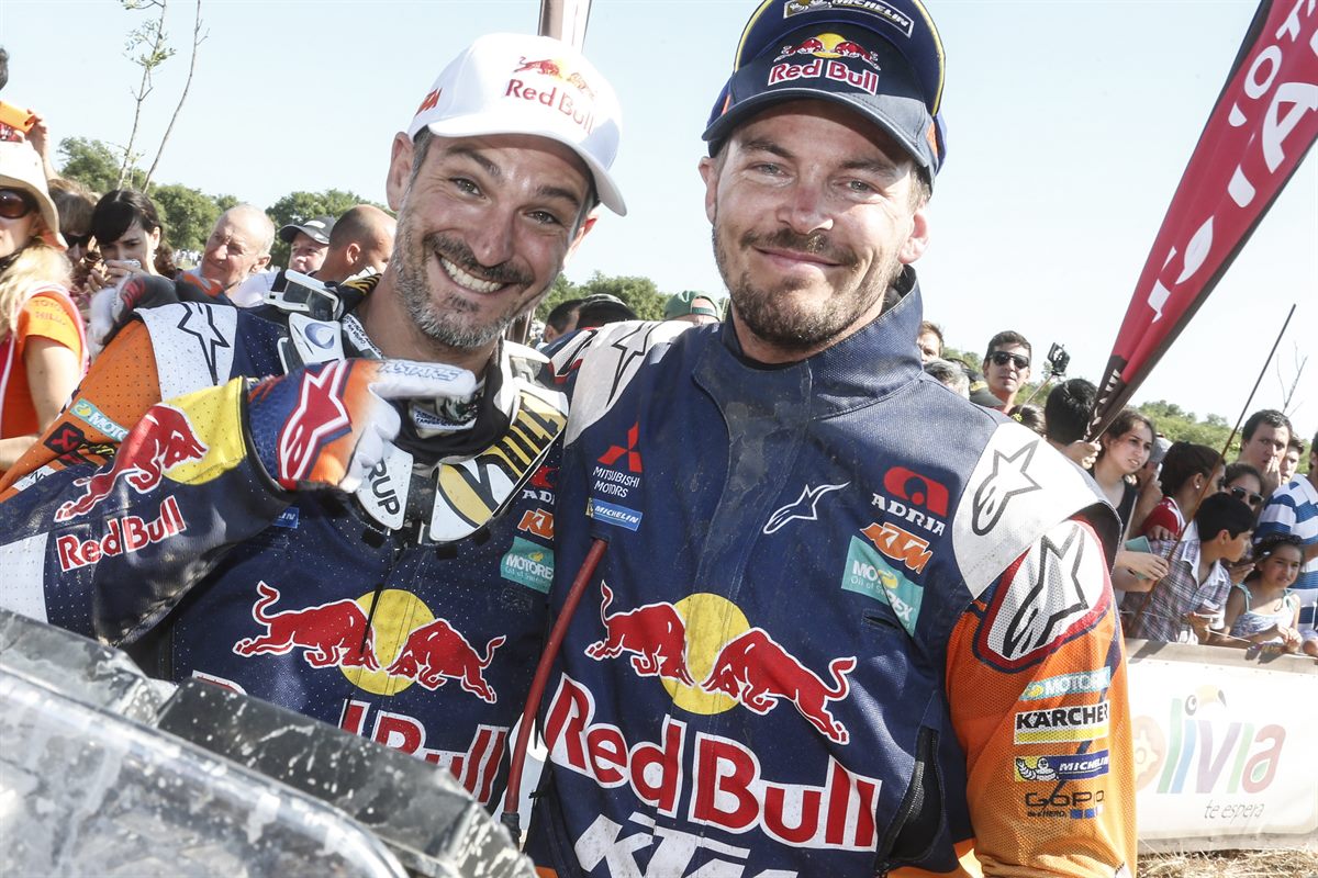 Jordi Viladoms & Toby Price Dakar 2016