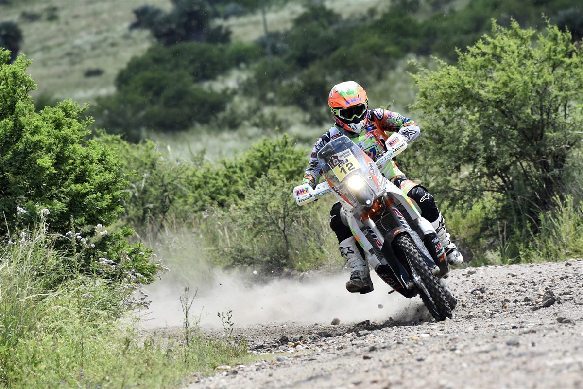 Laia Sanz KTM 450 RALLY Dakar 2016