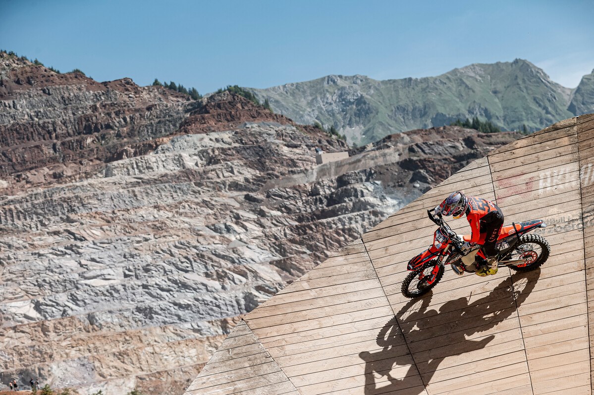 2022 RED BULL ERZBERGRODEO - IRON ROAD PROLOGUE WINNER KAILUB RUSSELL 