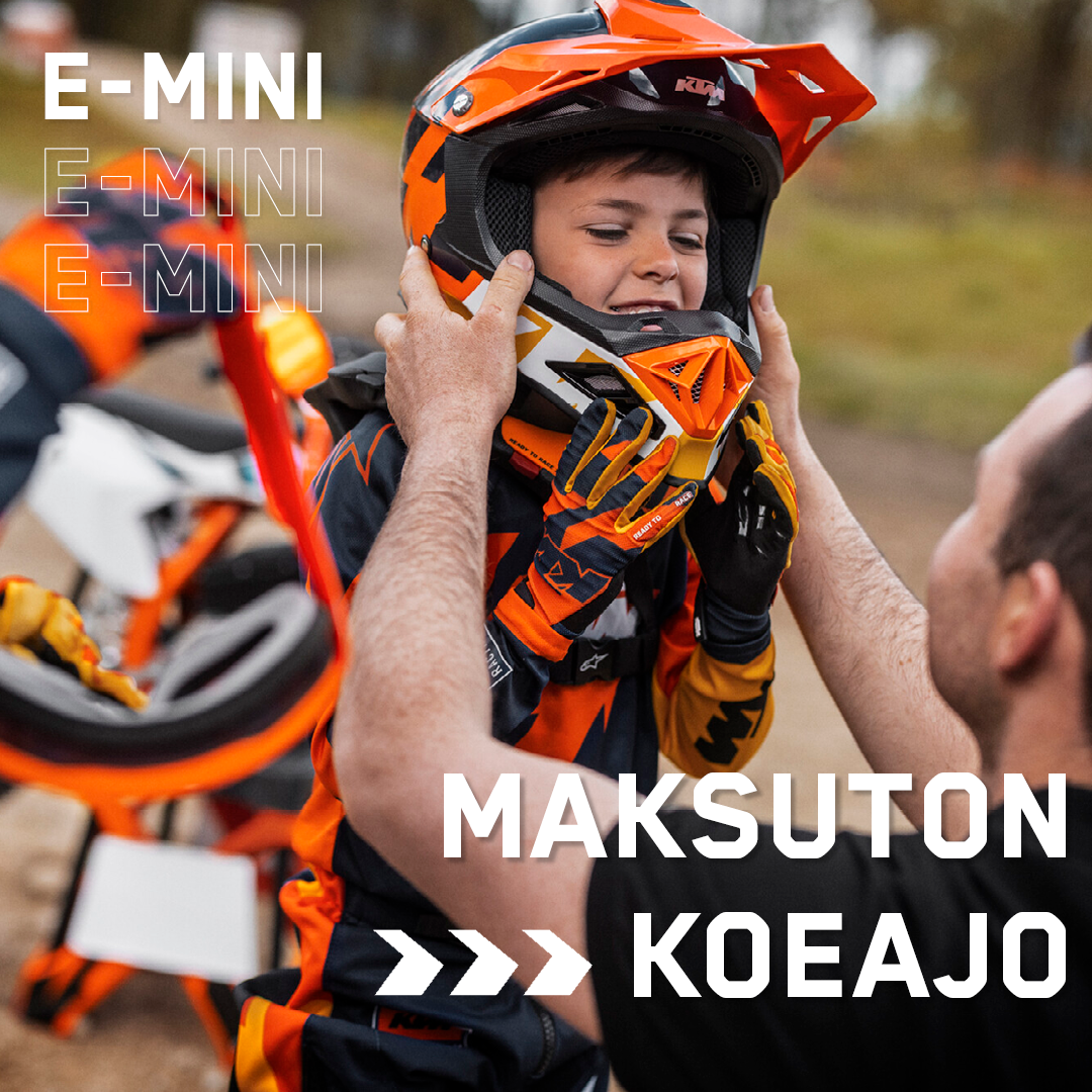 KTM E-mini koeajo