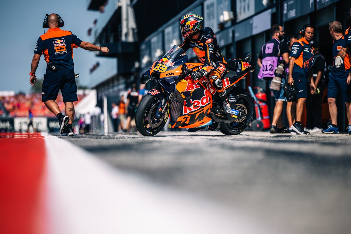 Brad Binder KTM MotoGP 2022 San Marino Qualification