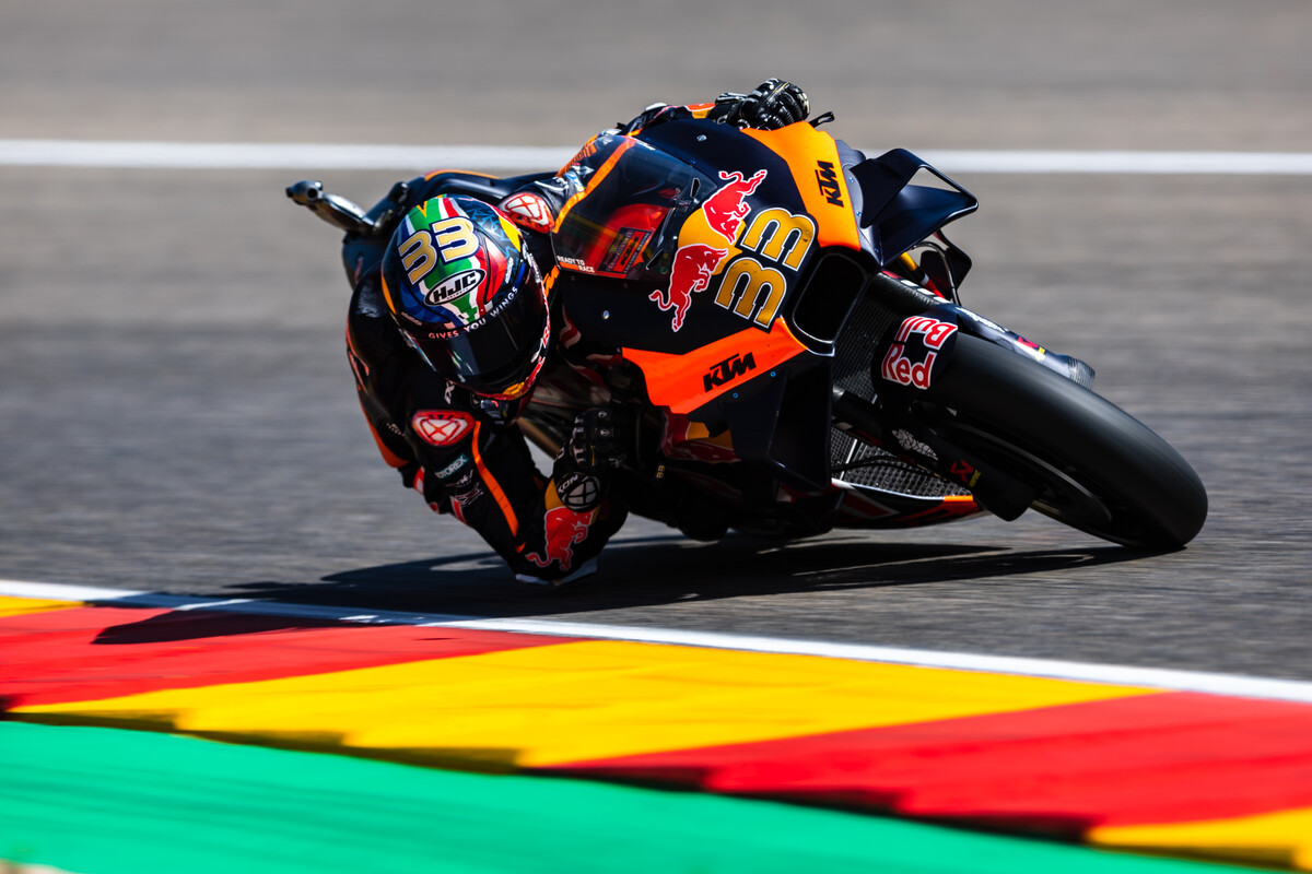 Brad Binder KTM MotoGP 2022 Aragon qualification