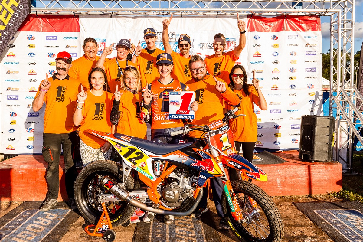 Red Bull KTM Factory Racing - Kody Kopp AFT Singles Champion