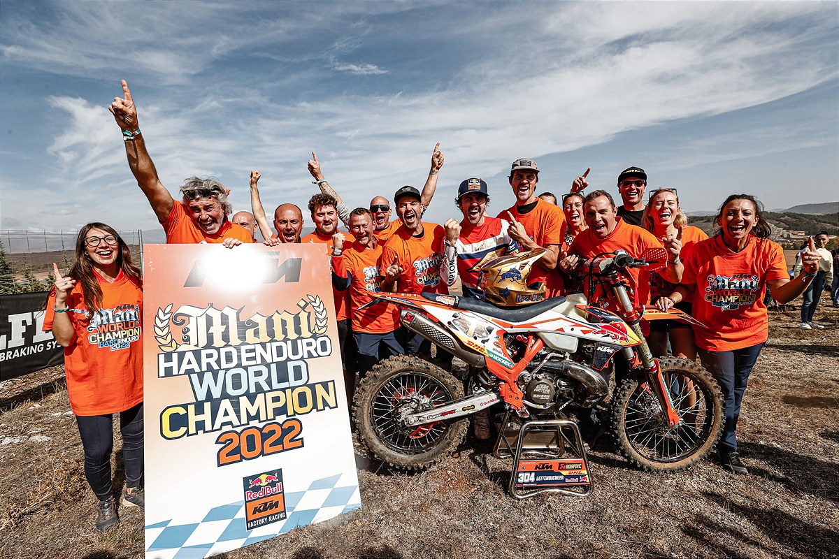 MANUEL LETTENBICHLER WINS 2022 FIM HARD ENDURO WORLD CHAMPIONSHIP