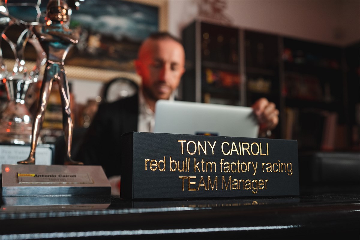 2023 Red Bull KTM Tony Cairoli Team Manager announcement