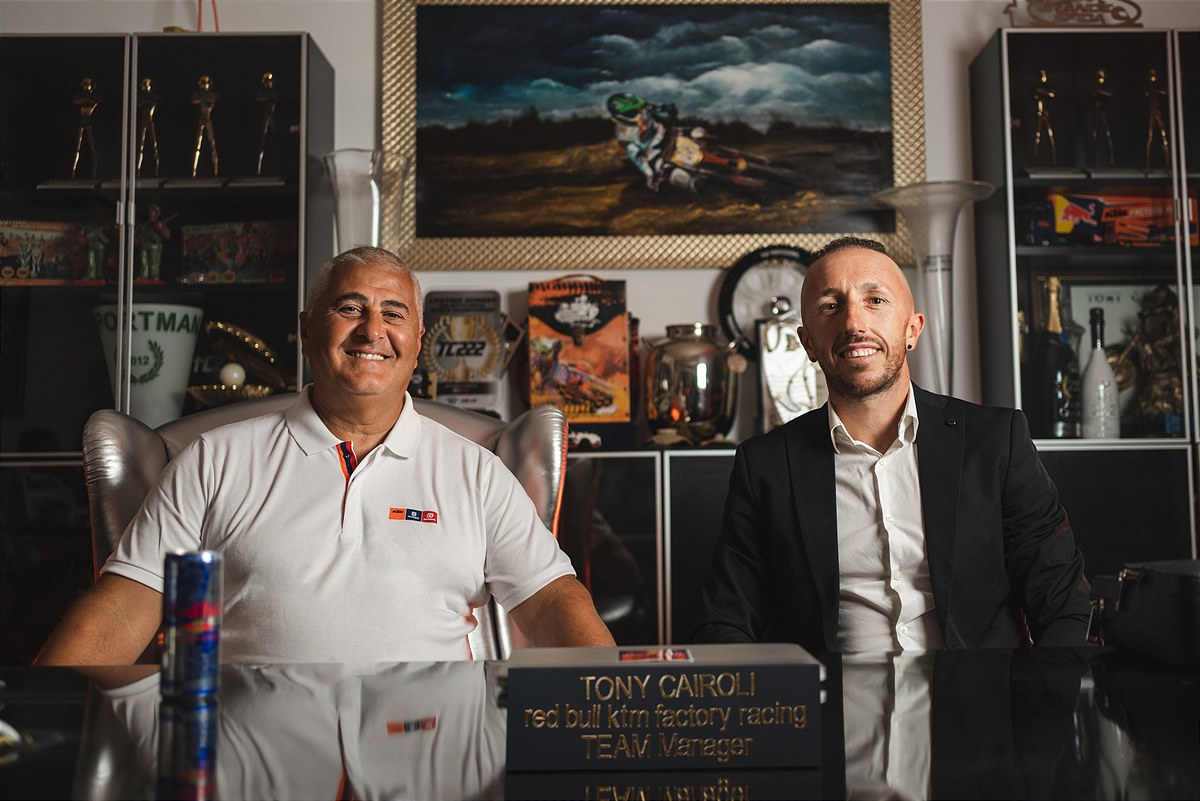 2023 Red Bull KTM Tony Cairoli Team Manager announcement-6