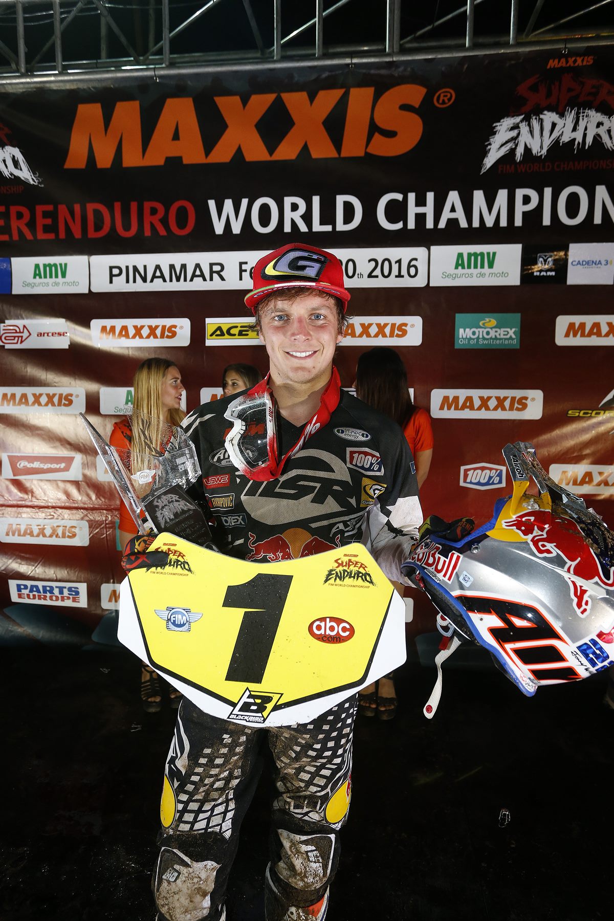 Jonny Walker Podium Pinamar 2016