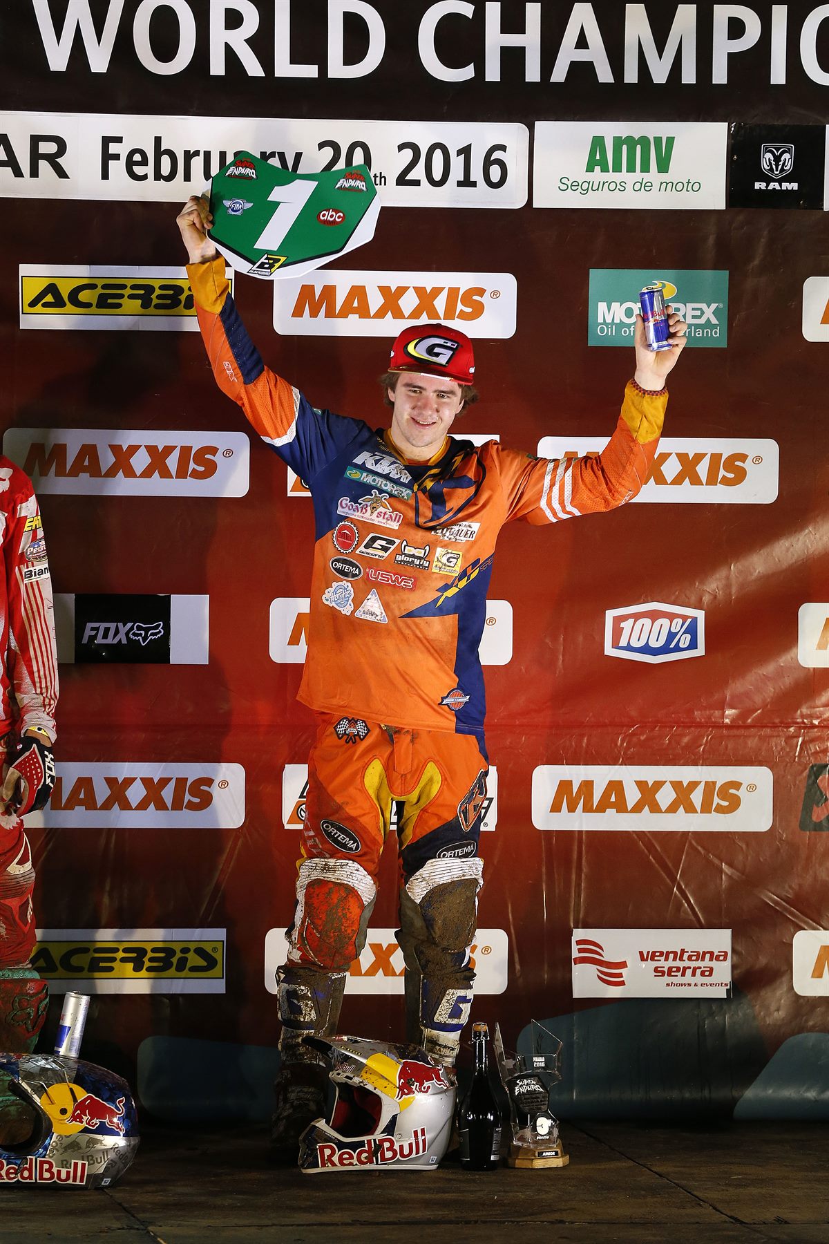Manuel Lettenbichler Podium Pinamar 2016