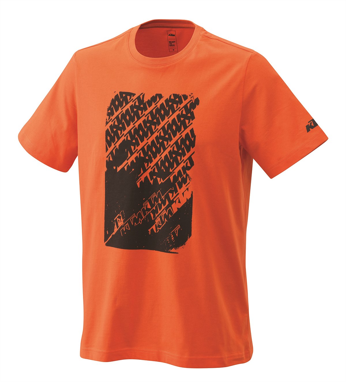 339802_3PW21001640X_RADICAL LOGO TEE ORANGE_FRONT_Casual - MEN