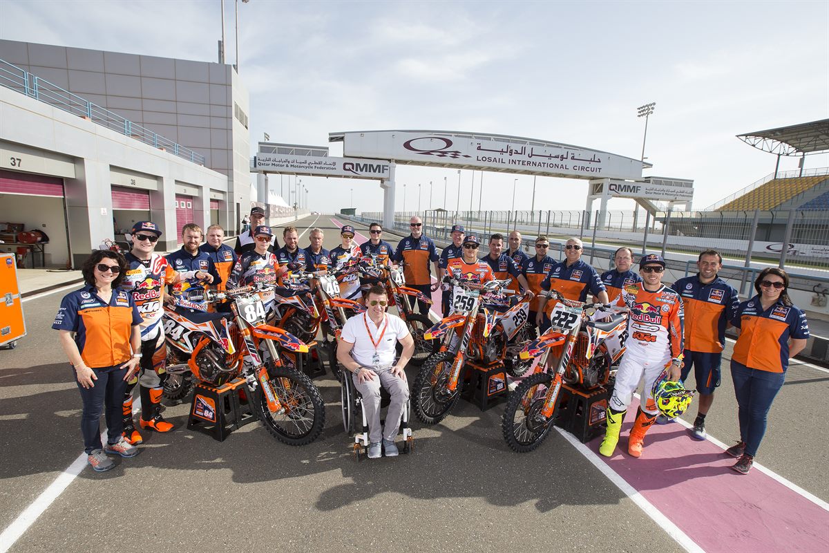 Red Bull KTM Factory Racing Team Qatar 2016