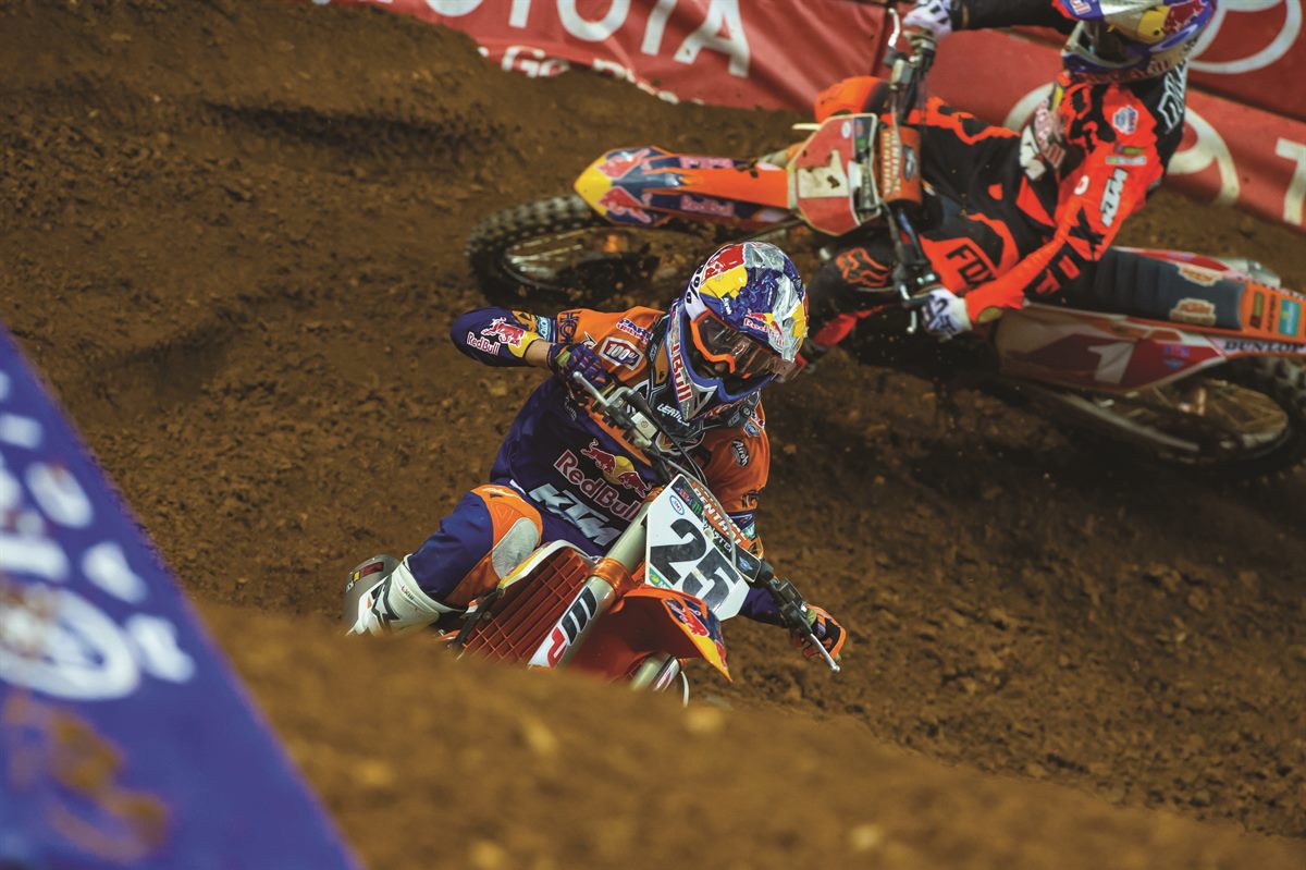 Marvin Musquin & Ryan Dungey KTM 450 SX-F FACTORY EDITION Atlanta 2016
