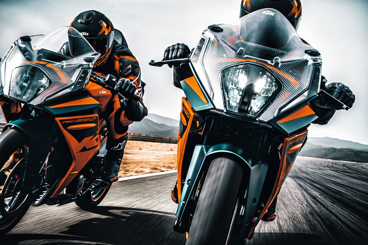 MY2022 KTM RC 390（オプション装着車）