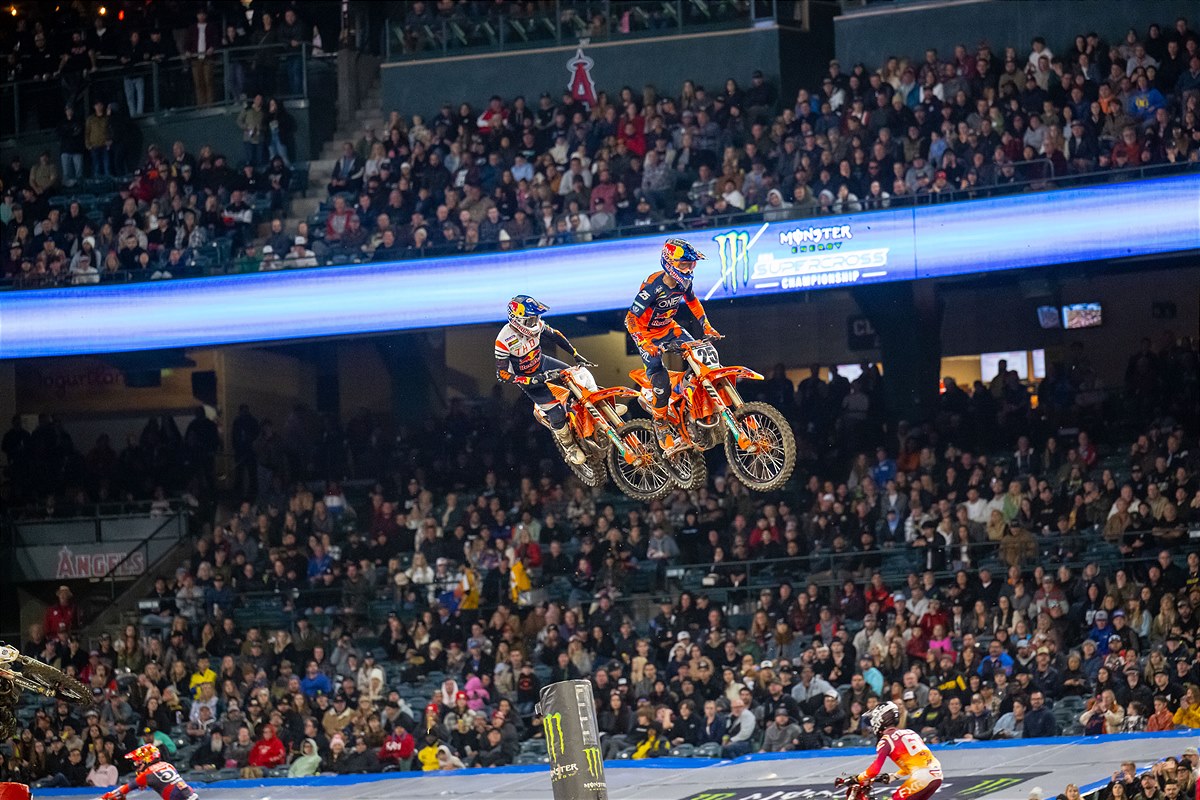 MARVIN MUSQUIN AND COOPER WEBB - RED BULL KTM