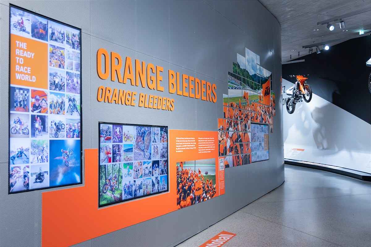 Die neue Orange Bleeder Wall ist jetzt interaktiv und digital