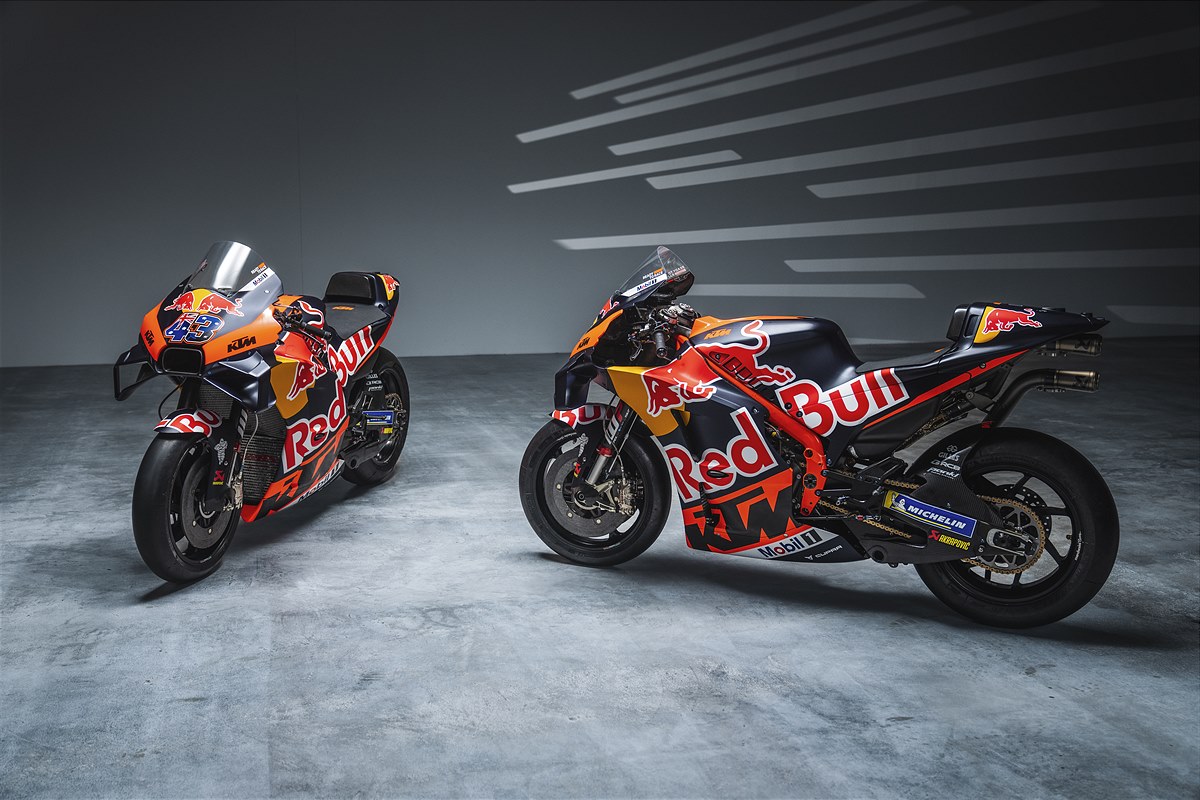 2023 Red Bull KTM MotoGP RC16 colors