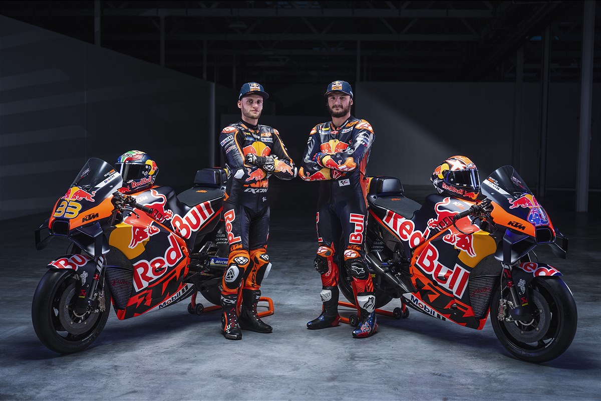 2023 Red Bull KTM MotoGP with Brad Binder and Jack Miller