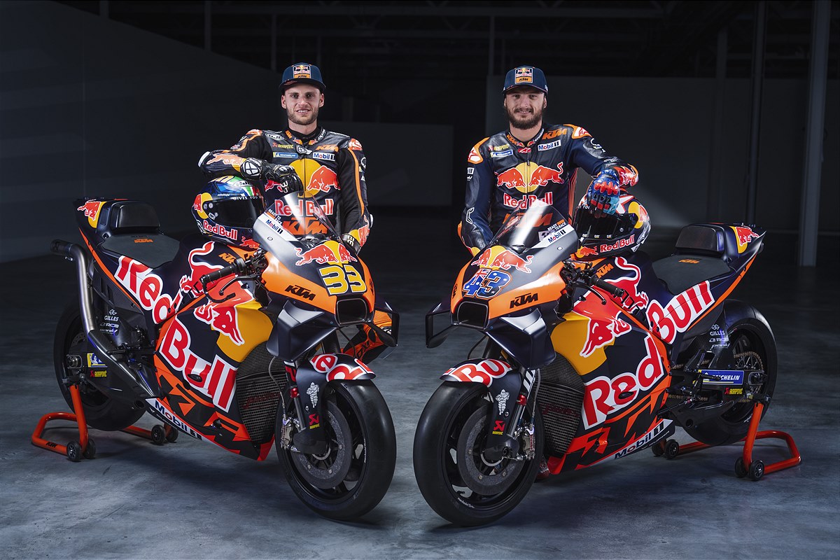 2023 Red Bull KTM MotoGP with Brad Binder and Jack Miller