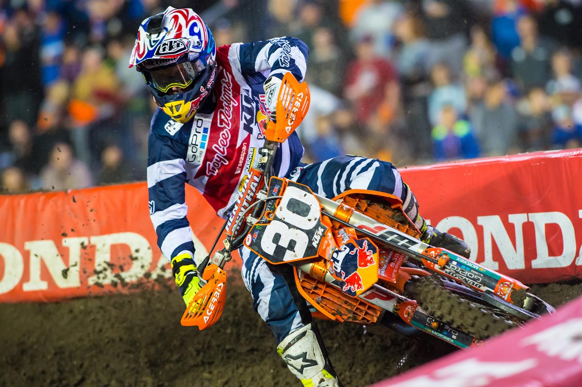 Shane McElrath KTM 250 SX-F Daytona 2016