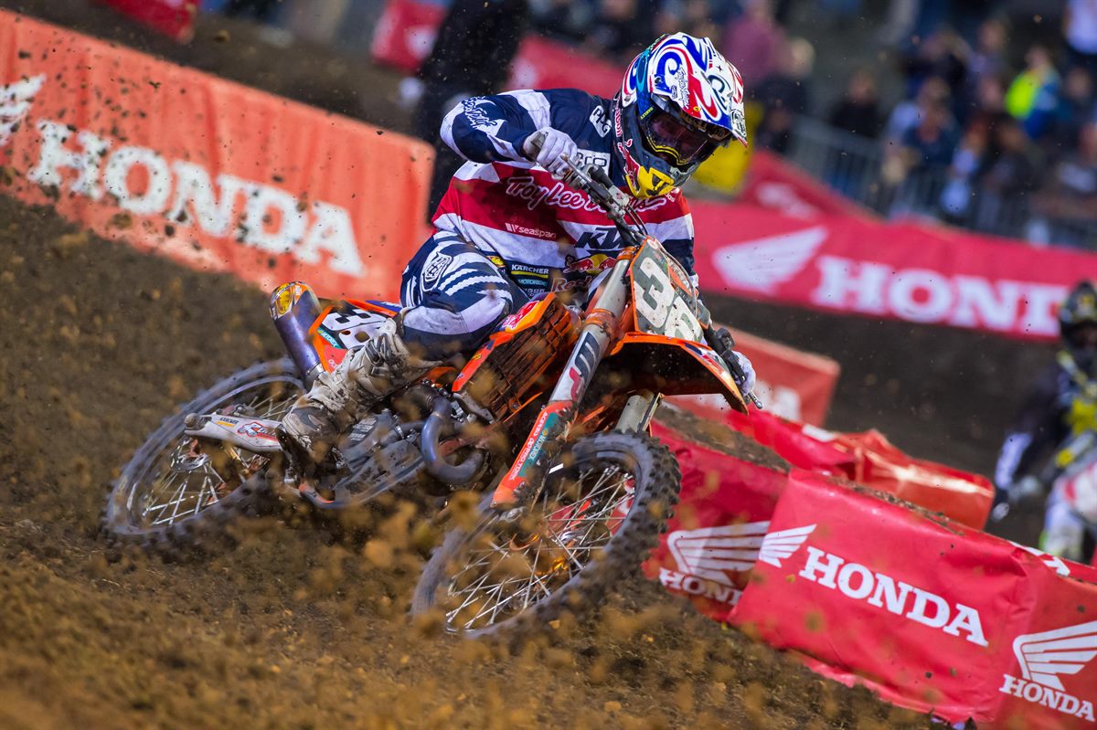 Justin Hill KTM 250 SX-F Daytona 2016