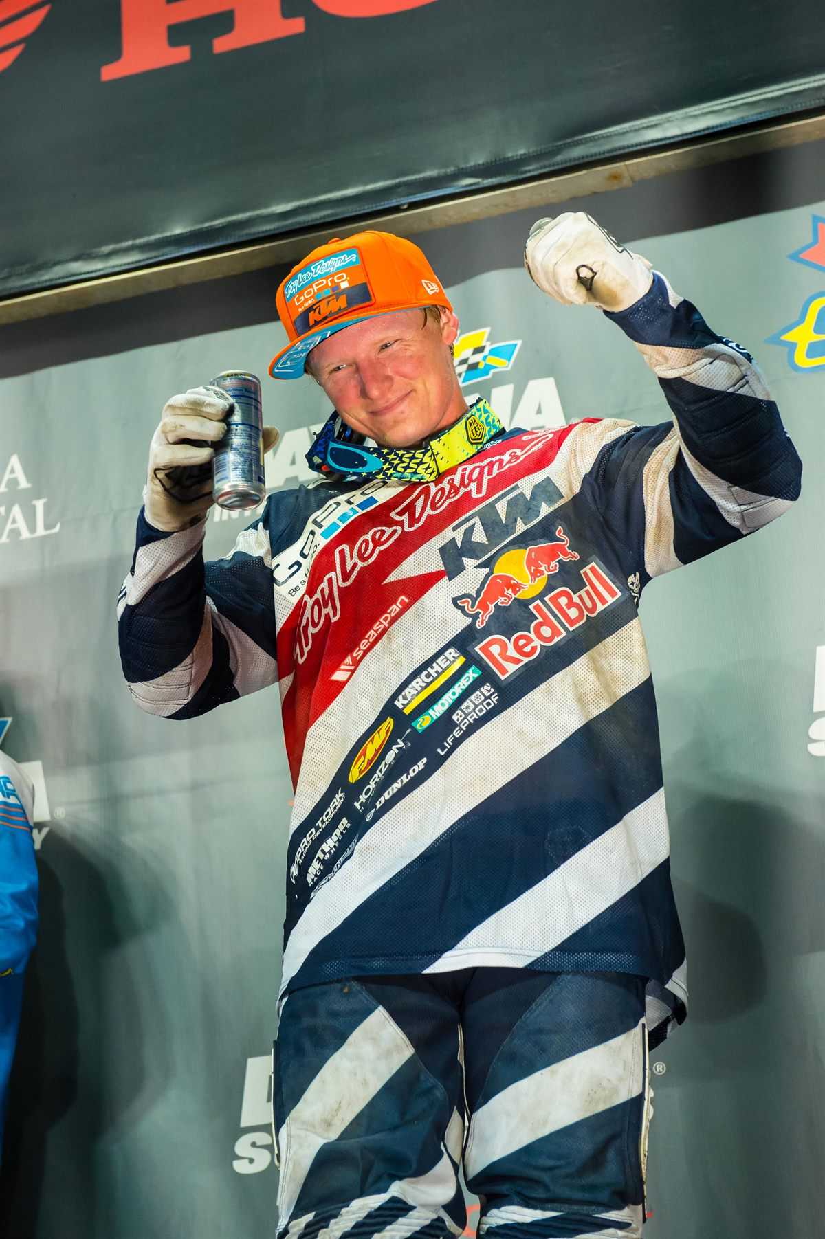 Justin Hill Podium Daytona 2016