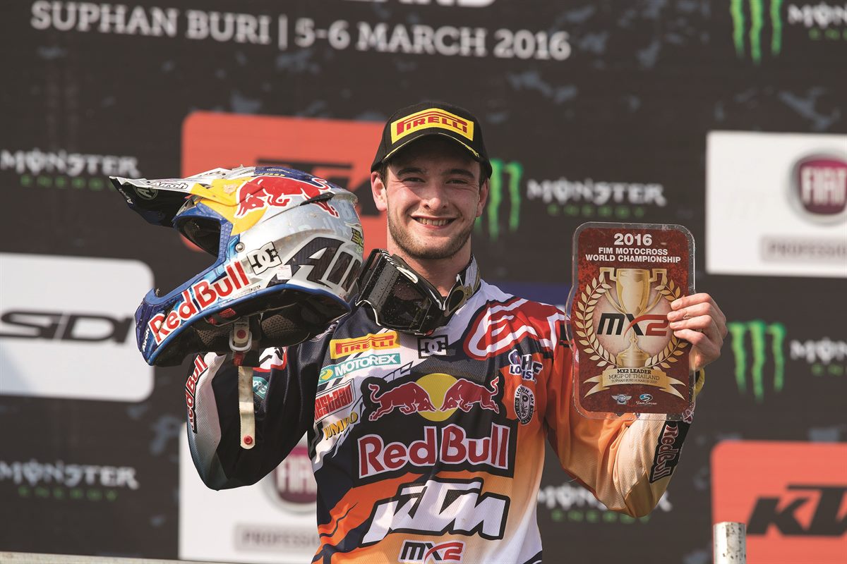 Jeffrey Herlings Podium Suphan Buri 2016