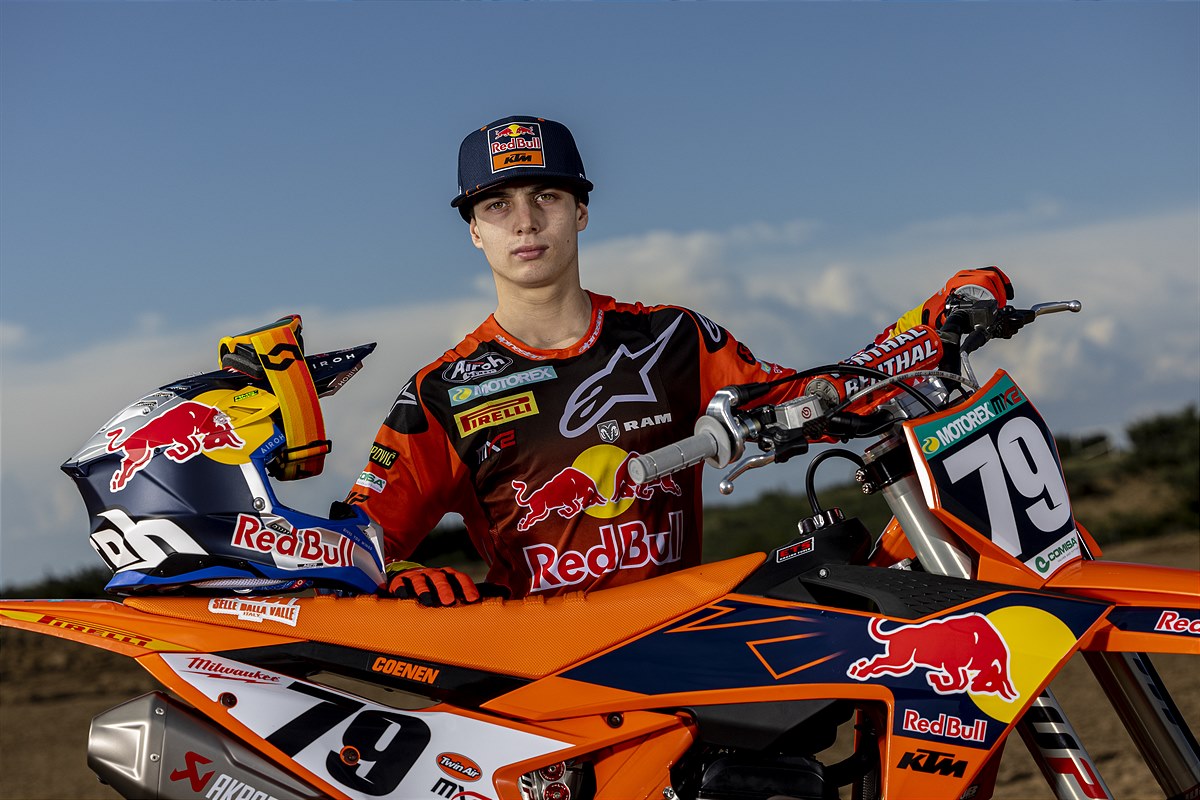 Sacha Coenen 2023 MX2 Red Bull KTM