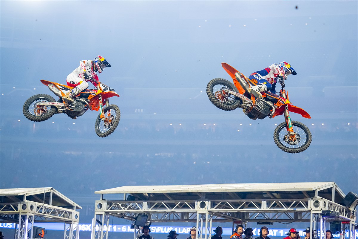 COOPER WEBB AND AARON PLESSINGER