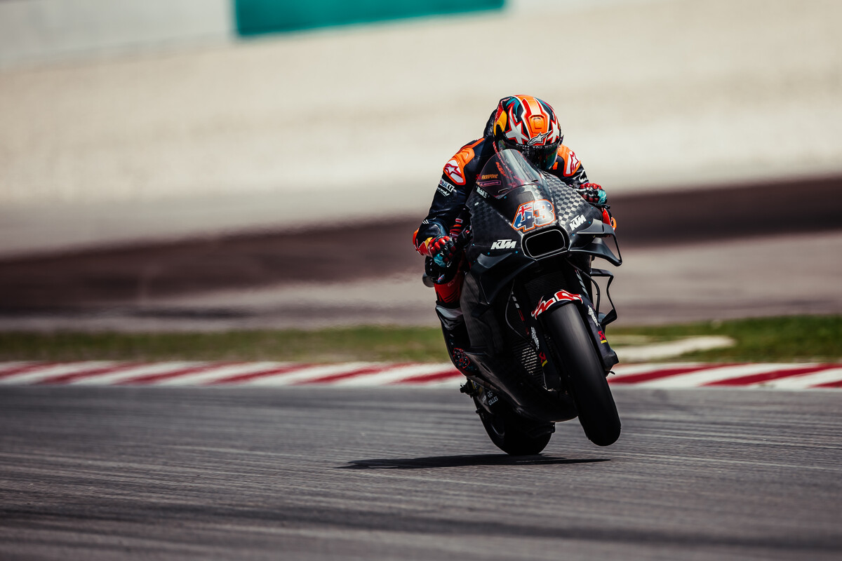 Jack Miller KTM MotoGP 2023 Sepang test