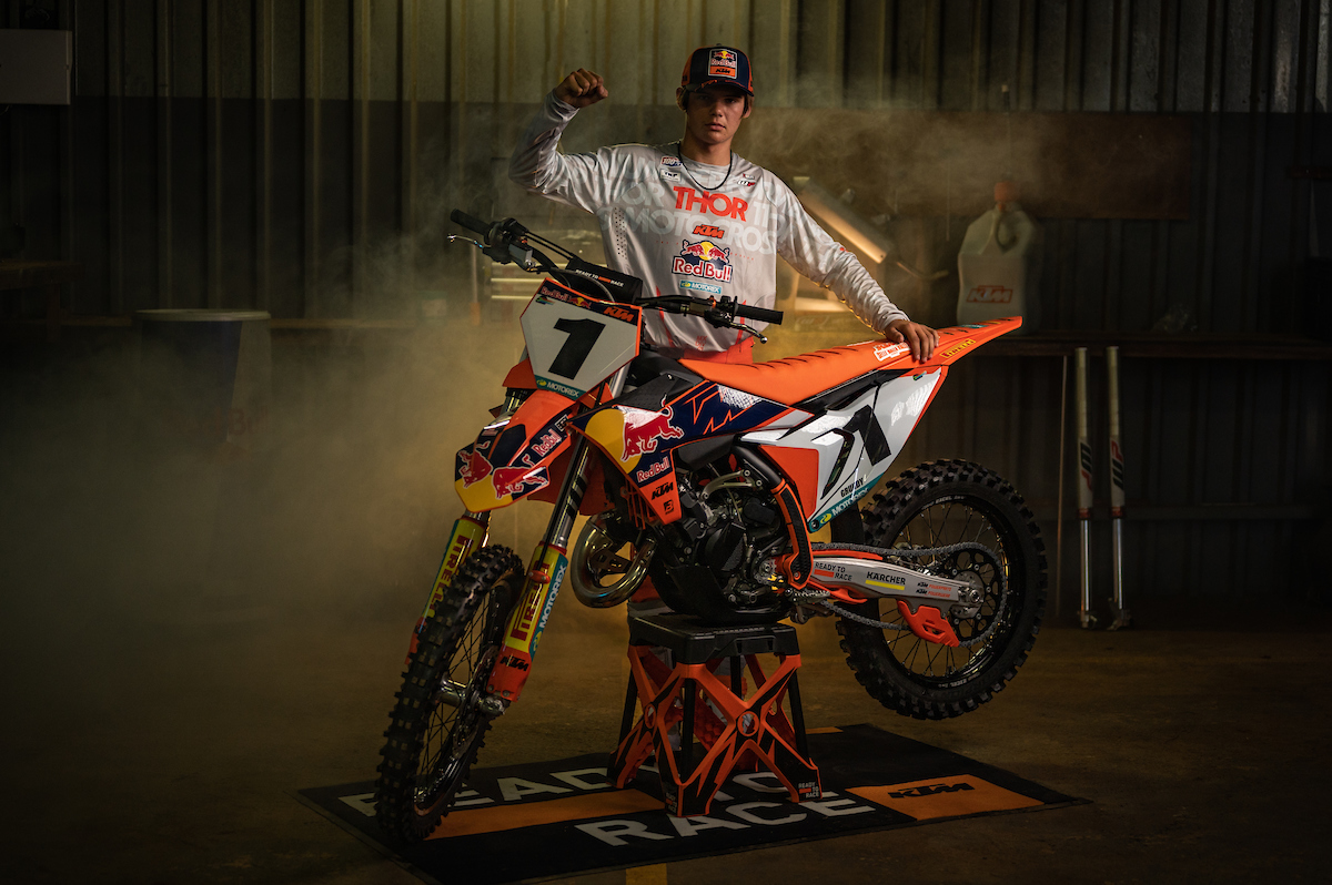 Image from the 2023 KTM Team Launch captured by Sage Lee Voges for ZCMC Media-23