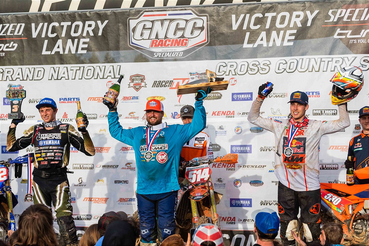 GNCC ROUND ONE PODIUM