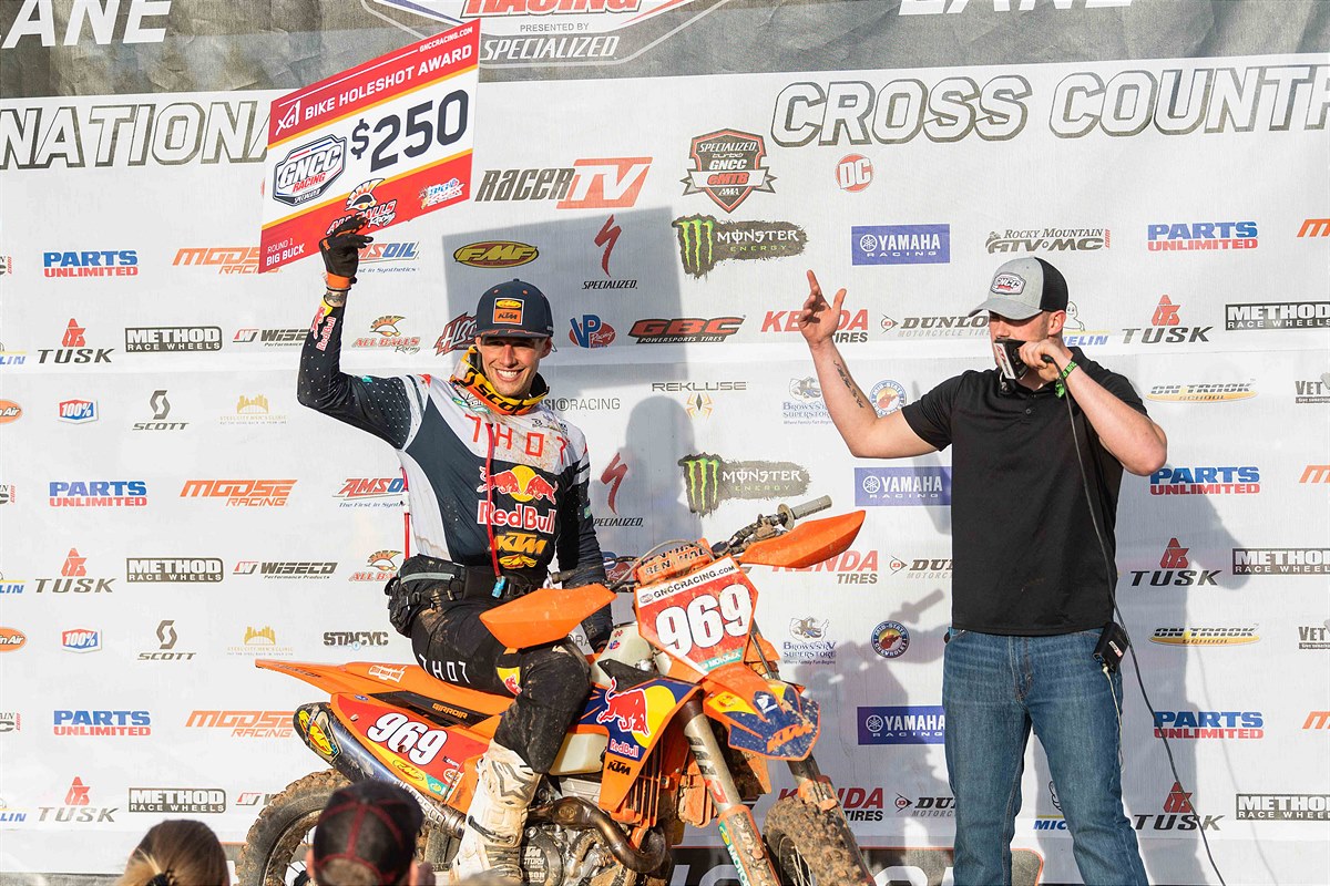 JOHNNY GIRROIR PODIUM - FMF KTM FACTORY RACING