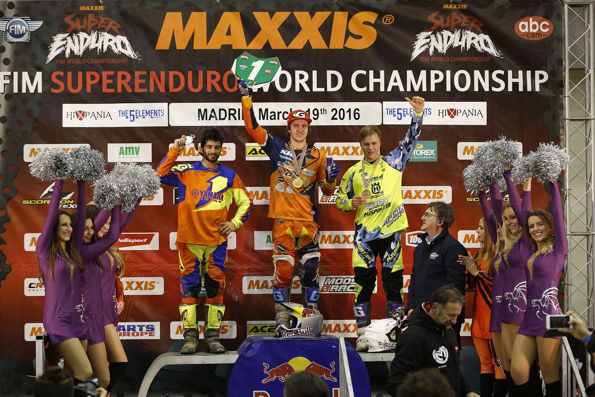 Manuel Lettenbichler Podium Madrid 2016