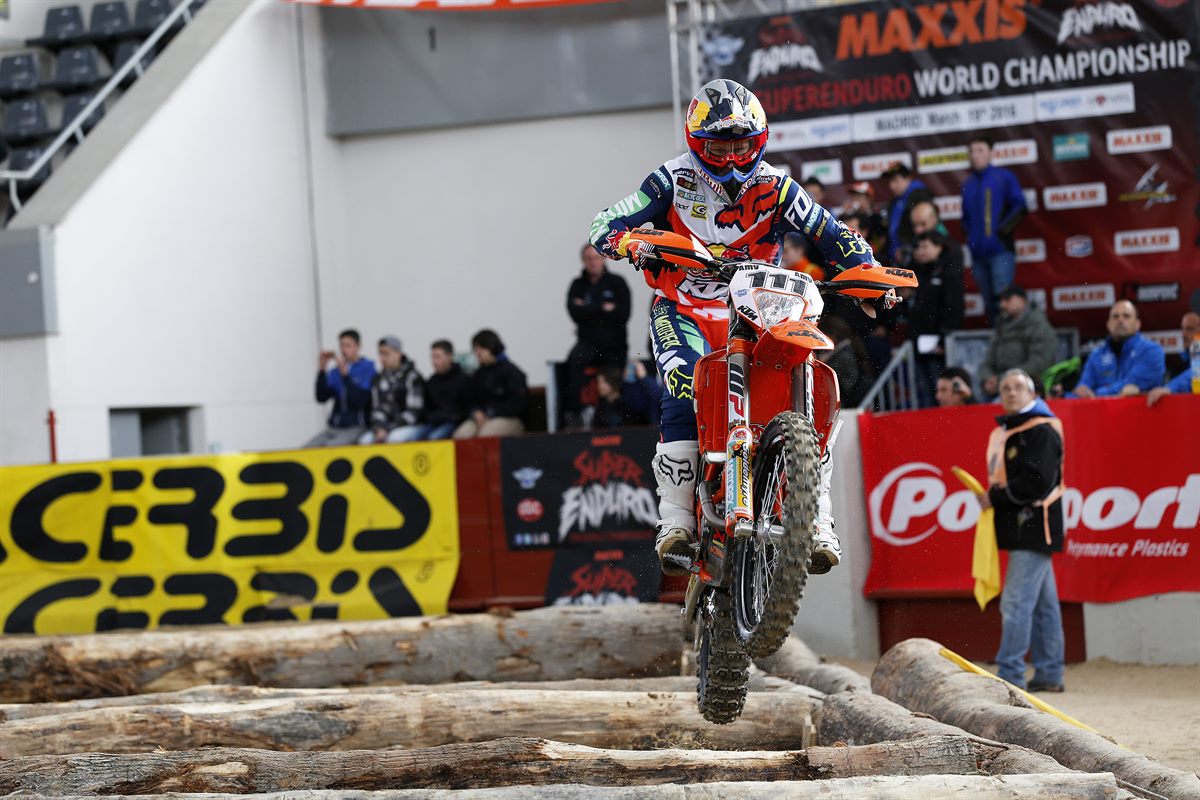 Taddy Blazusiak KTM 350 EXC-F Madrid 2016